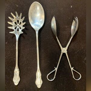 Silver Serving Utensils/Set